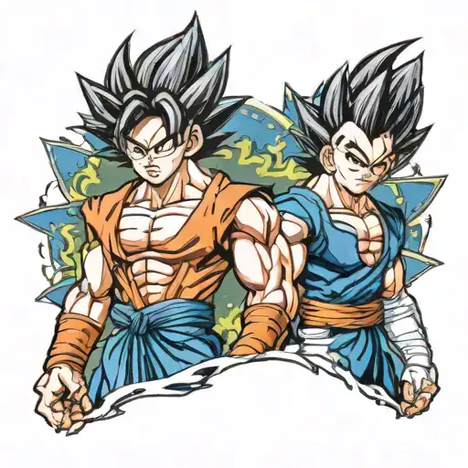 Goku And Vegeta