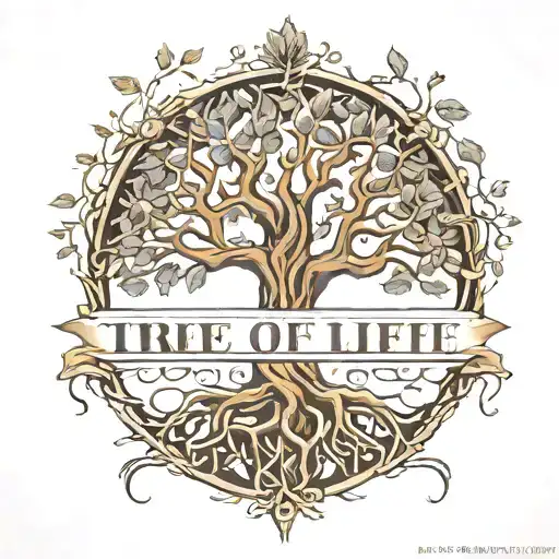 Tree Of Life With Roots With The Words Wisdom Built From Failure