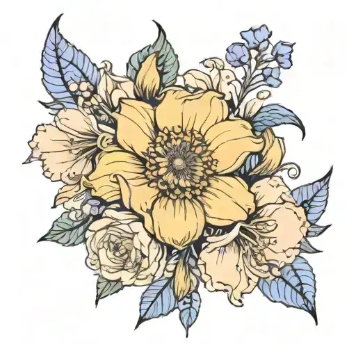 March And August Birth Flowers