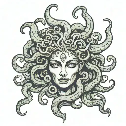 Medusa Head Looking