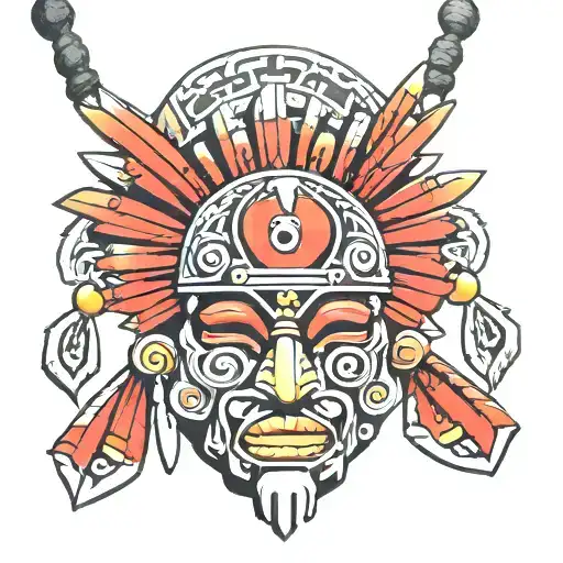 Aztec King Necklace Wrapped
