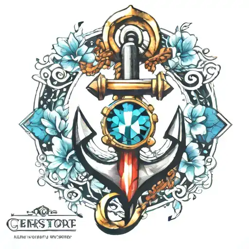 Gemstone Anchor