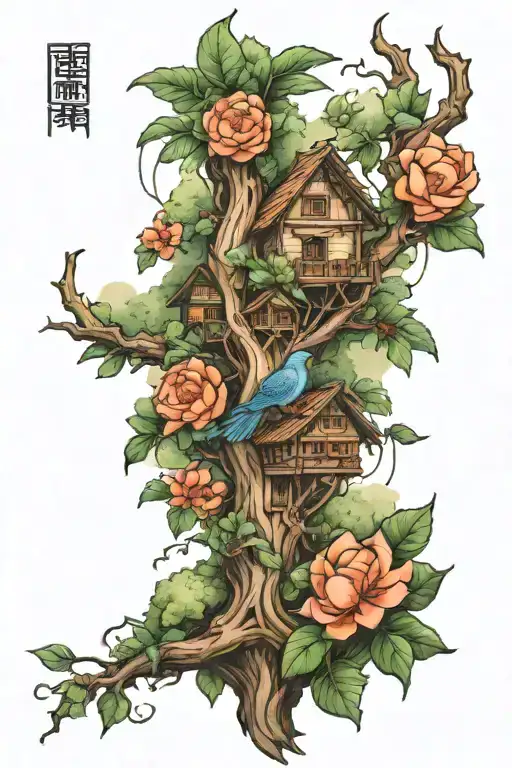 Philippines Germany Treetop Forest Line