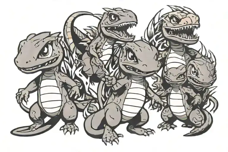 Charmander Evolution Line