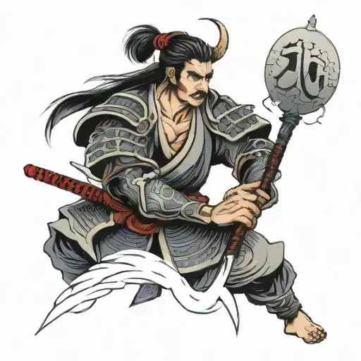 Japanese Samurai Warrior