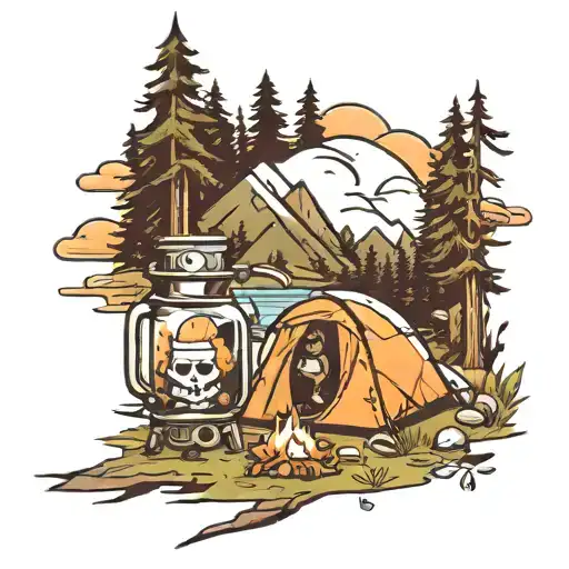 Camping Scene