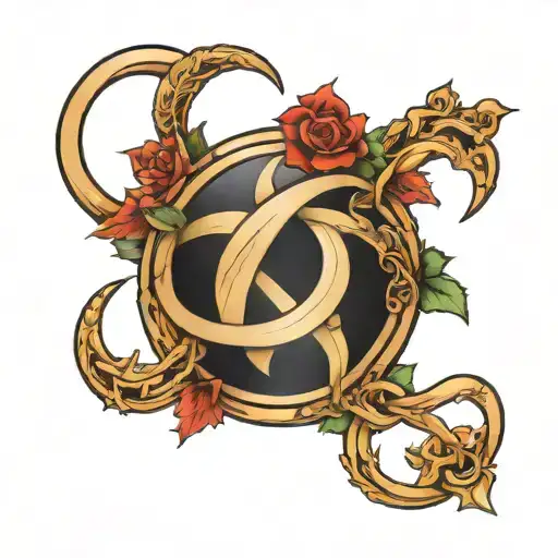 Infinity Symbol Intertwined