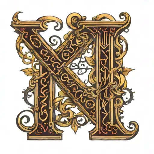 Roman Numbers Vi Vii Xix T A L