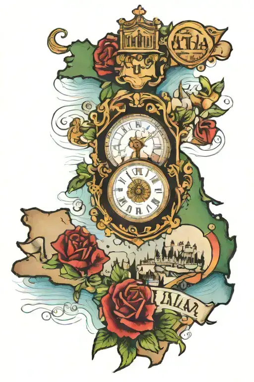 Italy Map Birthday Date