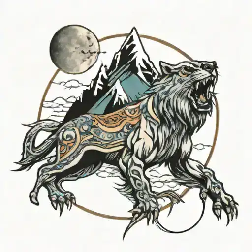 Ava Created With Mountain Range