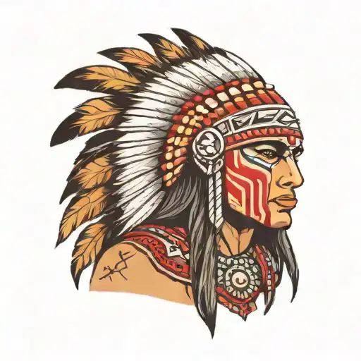 Tonto Warrior War Paint
