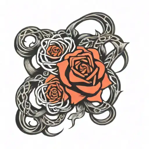 Father Daughter Knot Intertwined