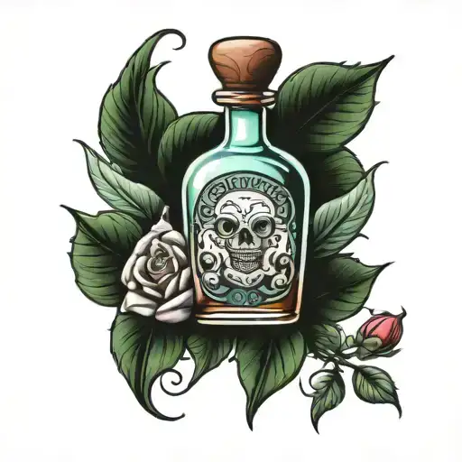 Baby Patron Bottle With The Name Ty