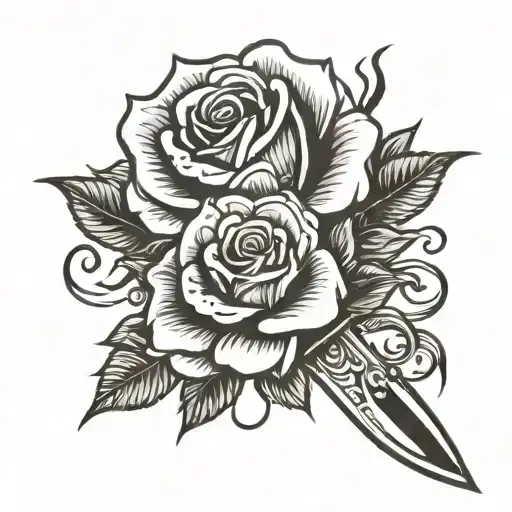 Rose Around A Dagger