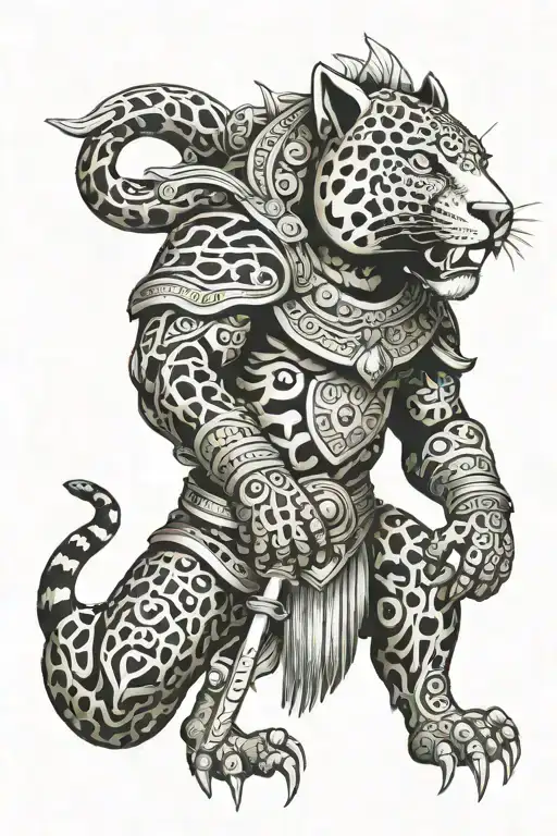 Belizean Jaguar Warrior