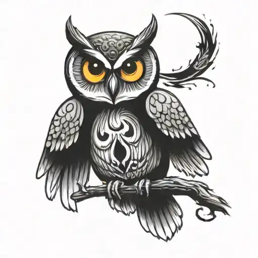 No Eye Owl Flying