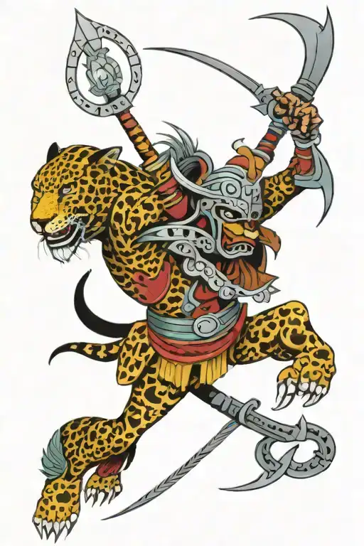 Belizean Jaguar Warrior