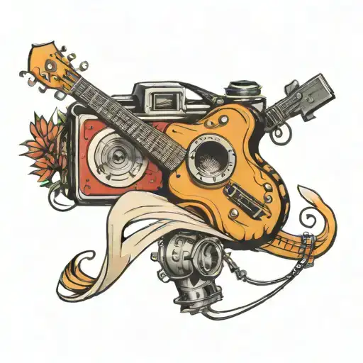 Guitar And Camera