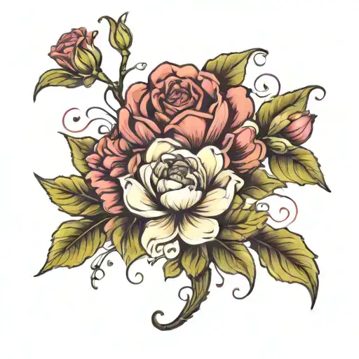 December June August Birth Flowers