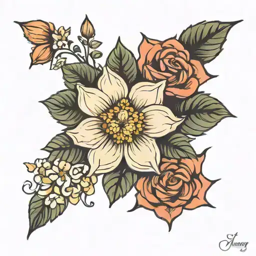 January Birth Flower June Birth Flower October Birth Flower