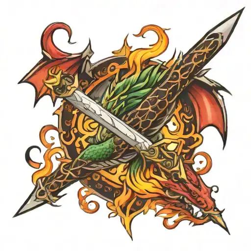 Dragon Fire Sword