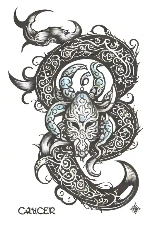 Cancer Zodiac Symbol