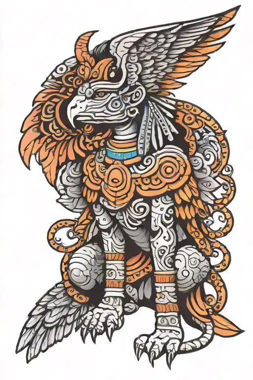 Aztec Winged Sphinx