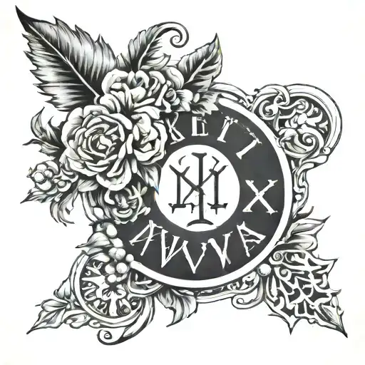 August 4 1946 Roman Numerals And Jeannie Kramer In Cursive