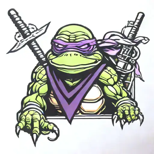 Ninja Turtle Donatello