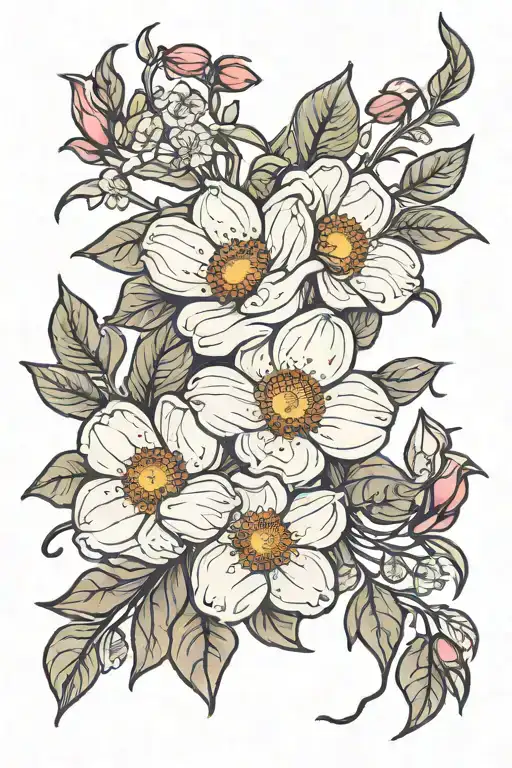 Cherokee Rose Intertwined