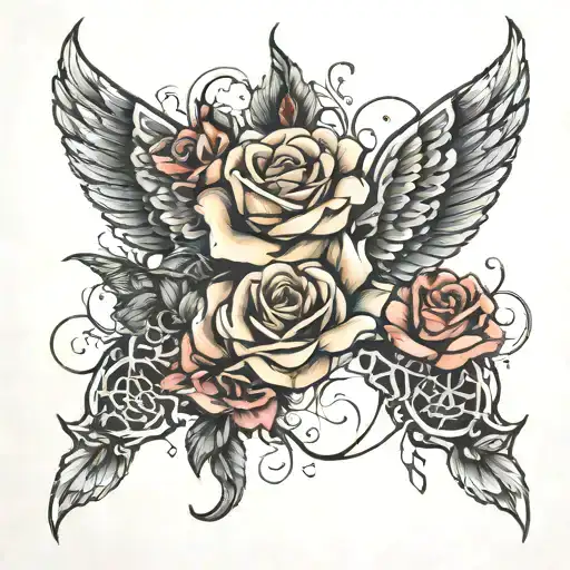 Roses And Broken Wings Made