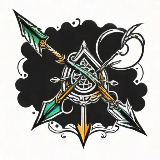 Arrow With Infinity Sign