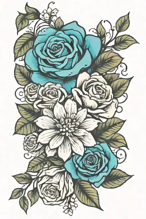 Birth Flowe Bouquet Made