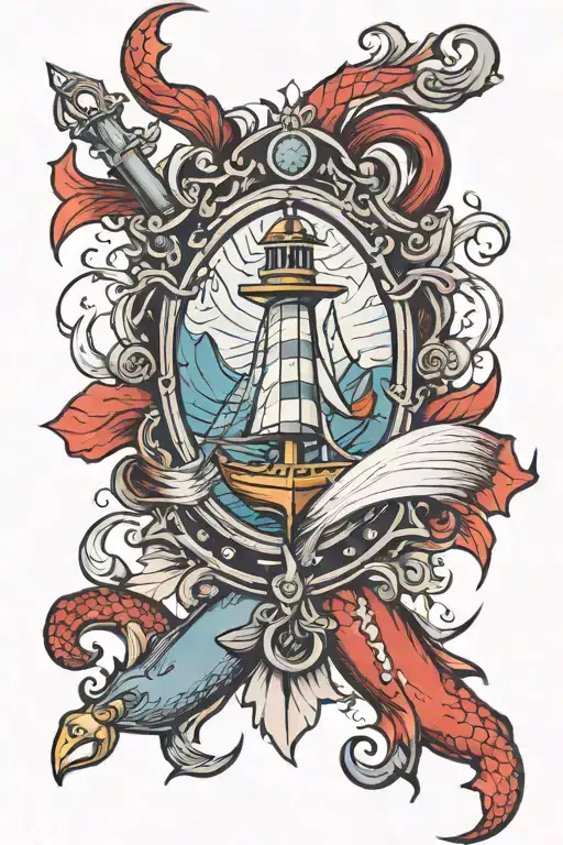 Nautical Arm Sleeve