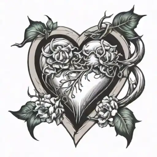 Broken Heart Intertwined With Cedric