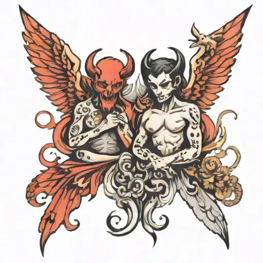 Devil And Angel