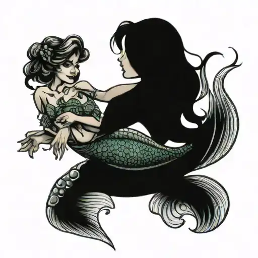 Mermaid Swimming