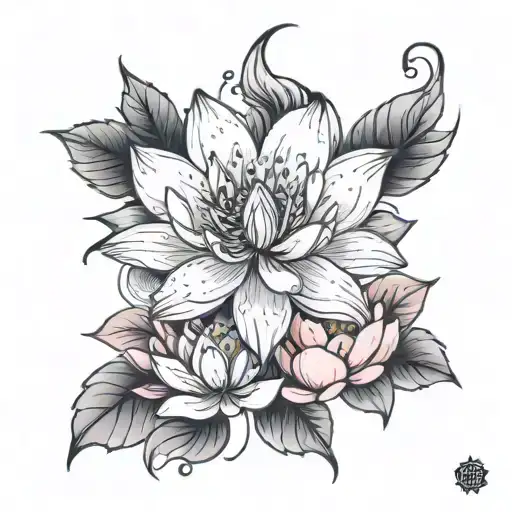 Cherry Blossom Water Lily