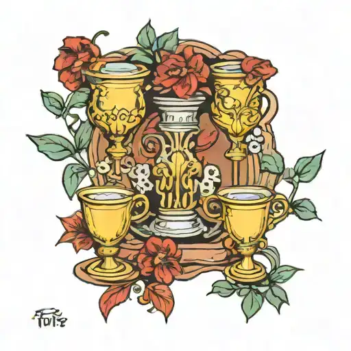 Five Of Cups Tarot Card