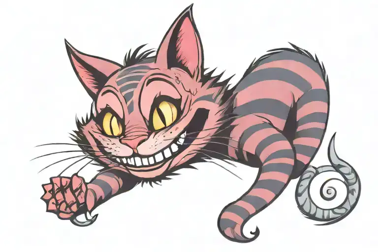 Disney Alice In Wonderland Cheshire Cat Smile