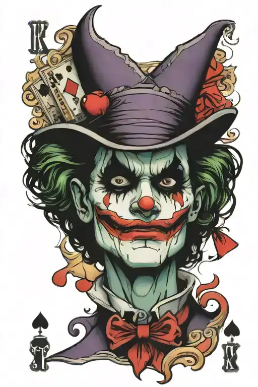 A Traditional Playing Card Joker