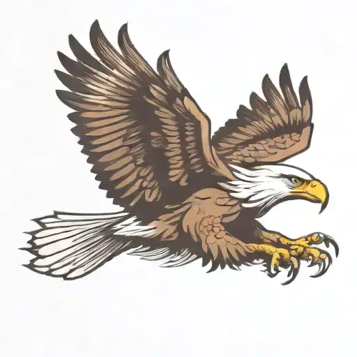 Eagle Flying