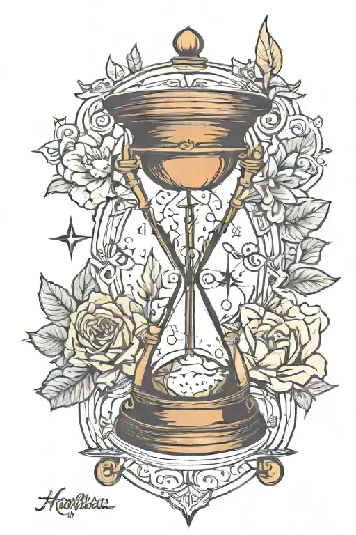 Hourglass Combined Compass