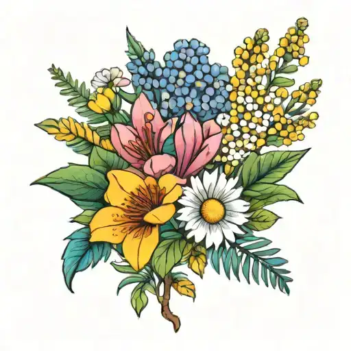 Australian Native Birth Flower Bouquet