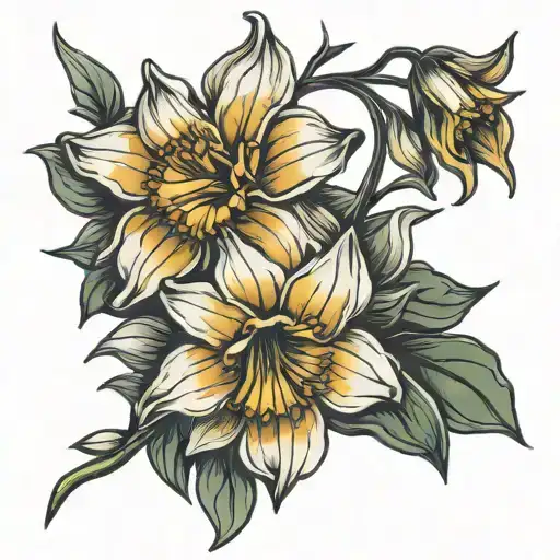 Daffodil Daisy Lily Flower