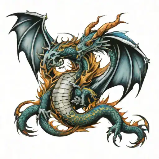 Nautical Sky Dragon