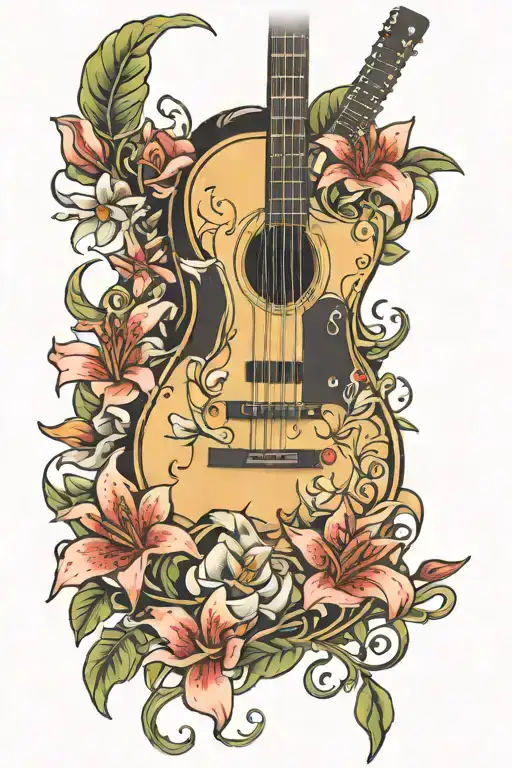 Guitar And Lilys Surrounding