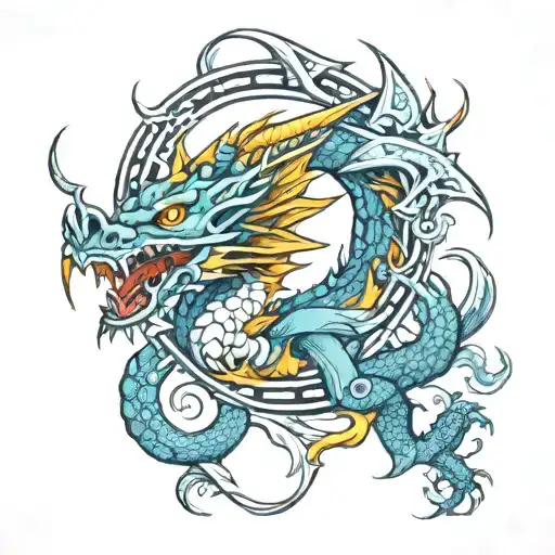 Nautical Sky Dragon
