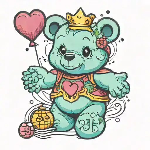 Care Bear Distance Love