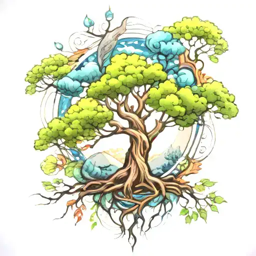 Nature Elements Like Trees